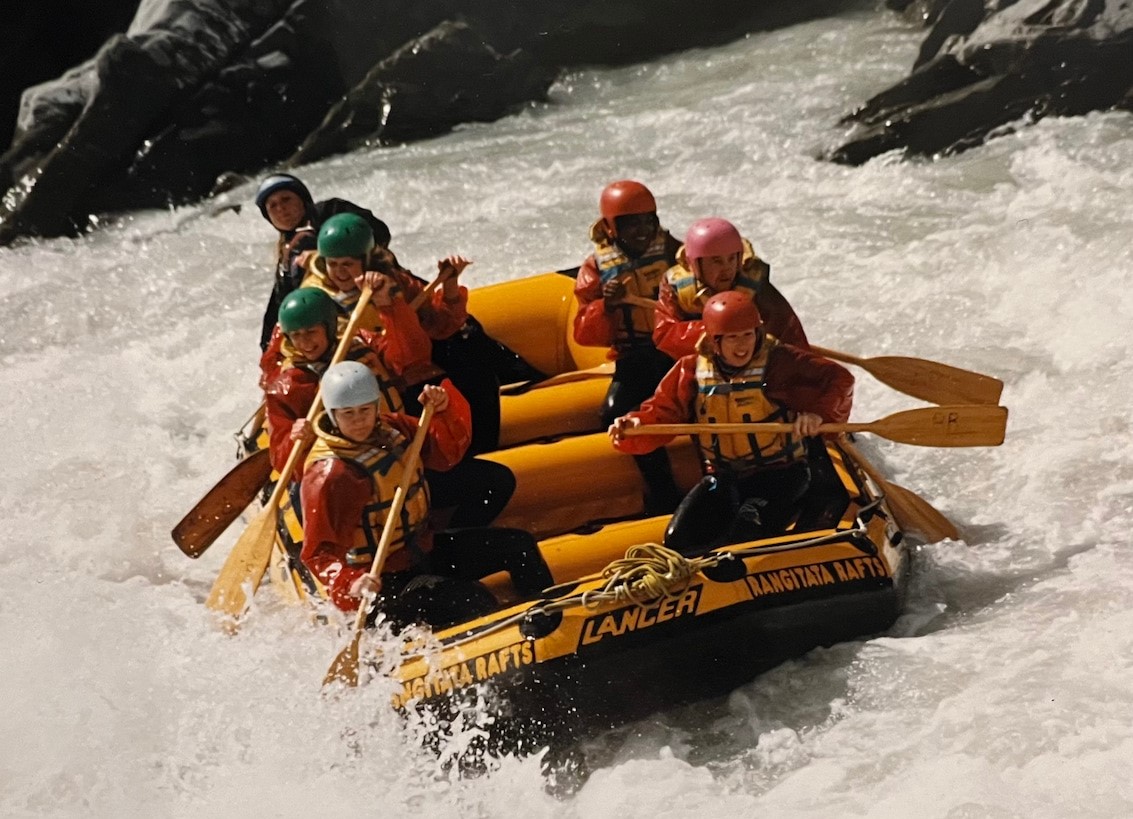 Whitewater rafting